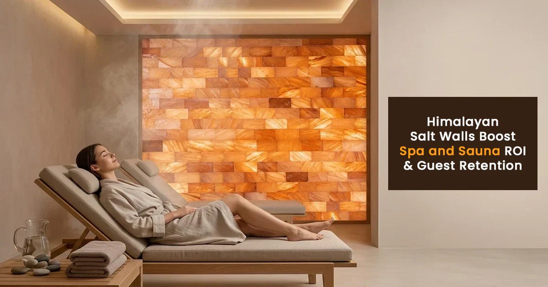Himalayan Salt Walls for Spa and Sauna