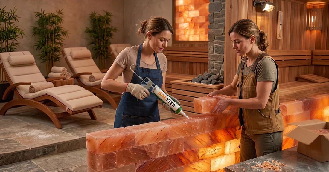 Salt Brick Adhesive for Himalayan Salt Walls