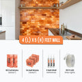 4×5 ft Himalayan Salt Wall Kit